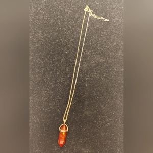 Hot Topic Cosmic Aura Crystal Necklace